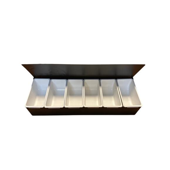 Makers Mark Other - Makers Mark Bar Garnish Caddy Kentucky Bourbon Man Cave Black Metal